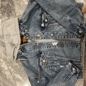 Cropped AEO Jean jacket